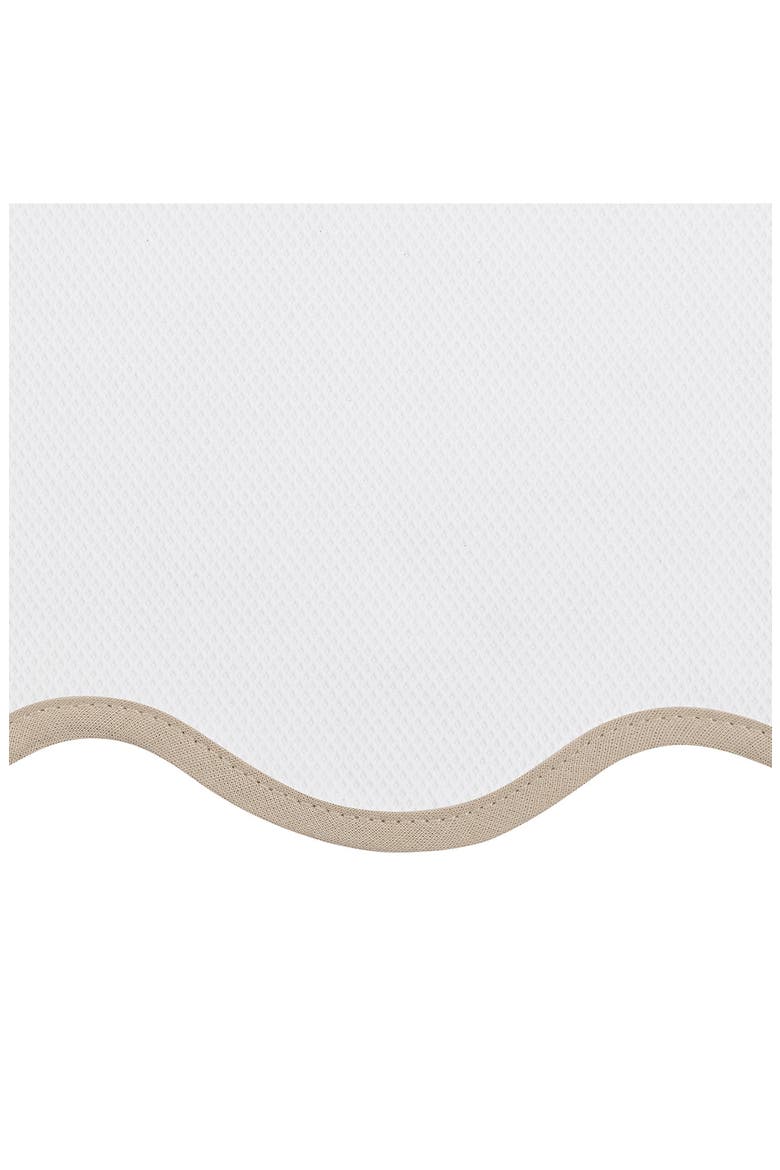 Camilla Piqué Coverlet, Alternate, color, DUNE