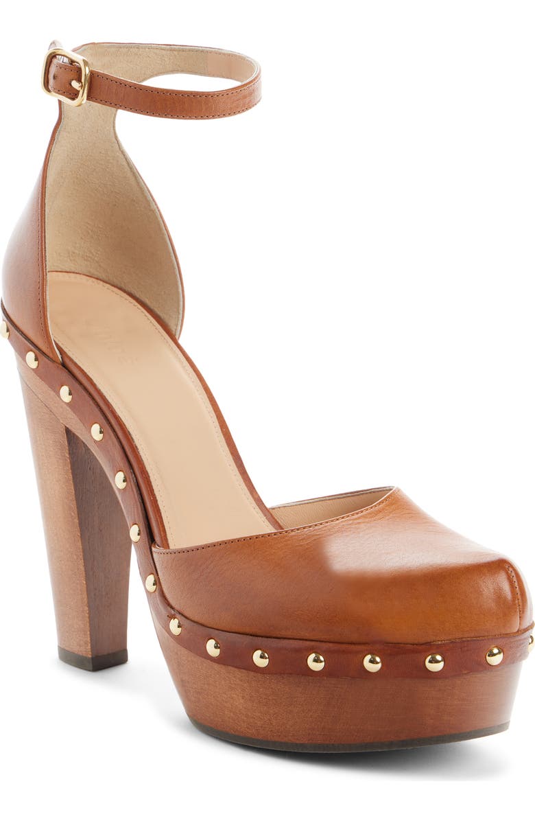 Chloé Lola Platform Pump, Main, color, Brown
