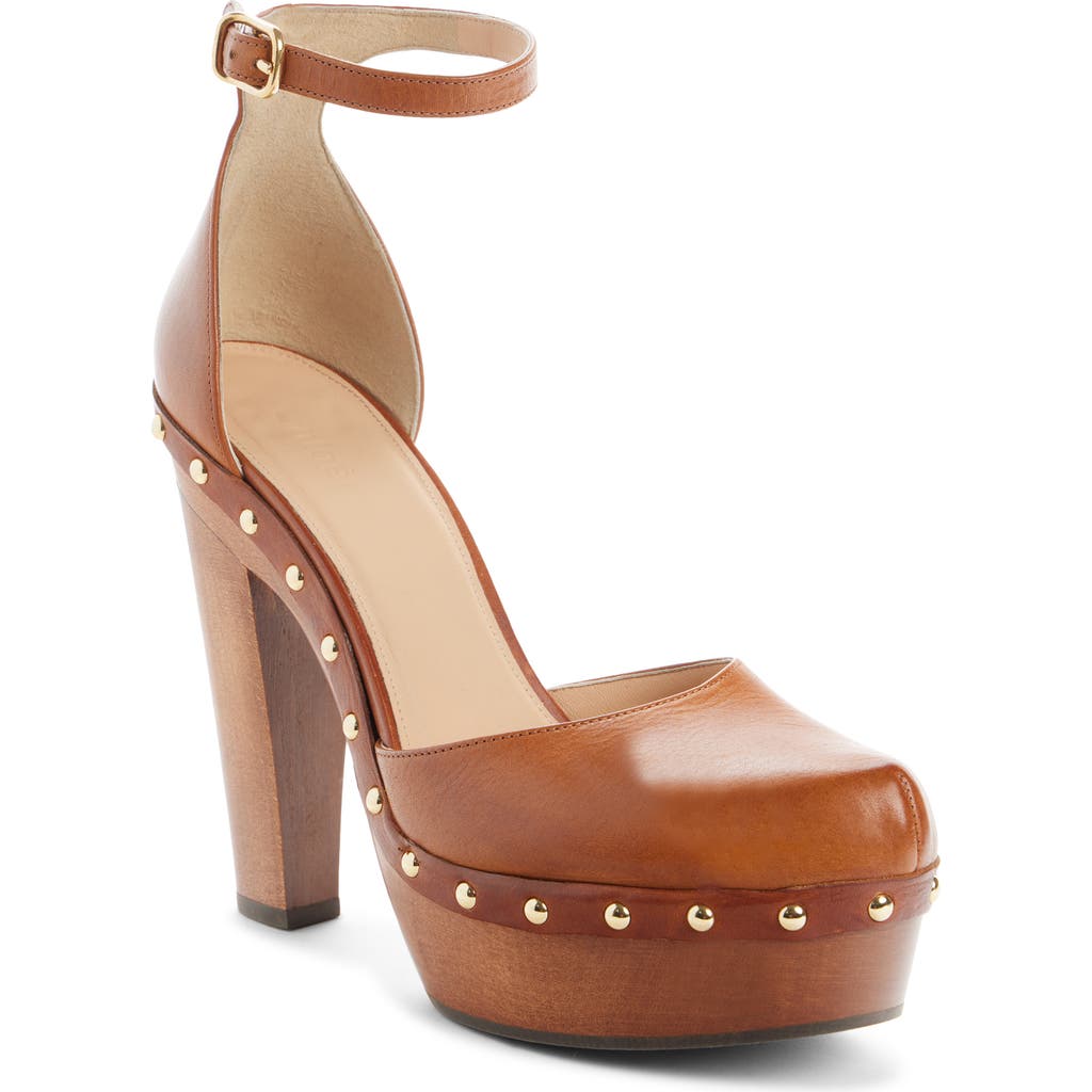 Chloé Lola Platform Pump in Brown at Nordstrom, Size 38