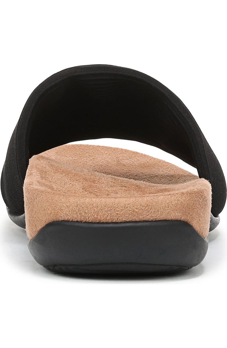 Vionic Renie Knit Slide Sandal, Alternate, color, Black