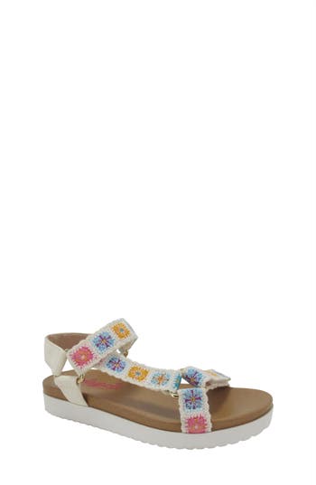 JELLYPOP JELLYPOP KIDS' LORESSA GRANNY SQUARE SANDAL 