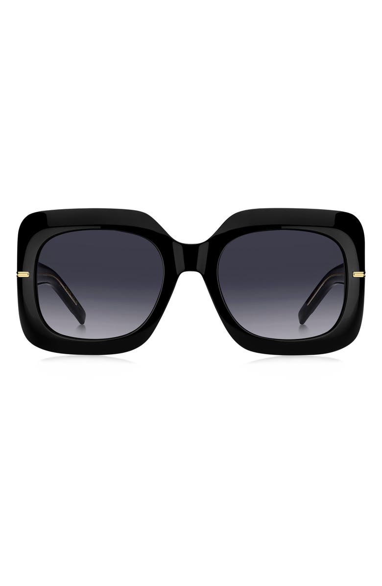 BOSS 54mm Gradient Square Sunglasses, Main, color,