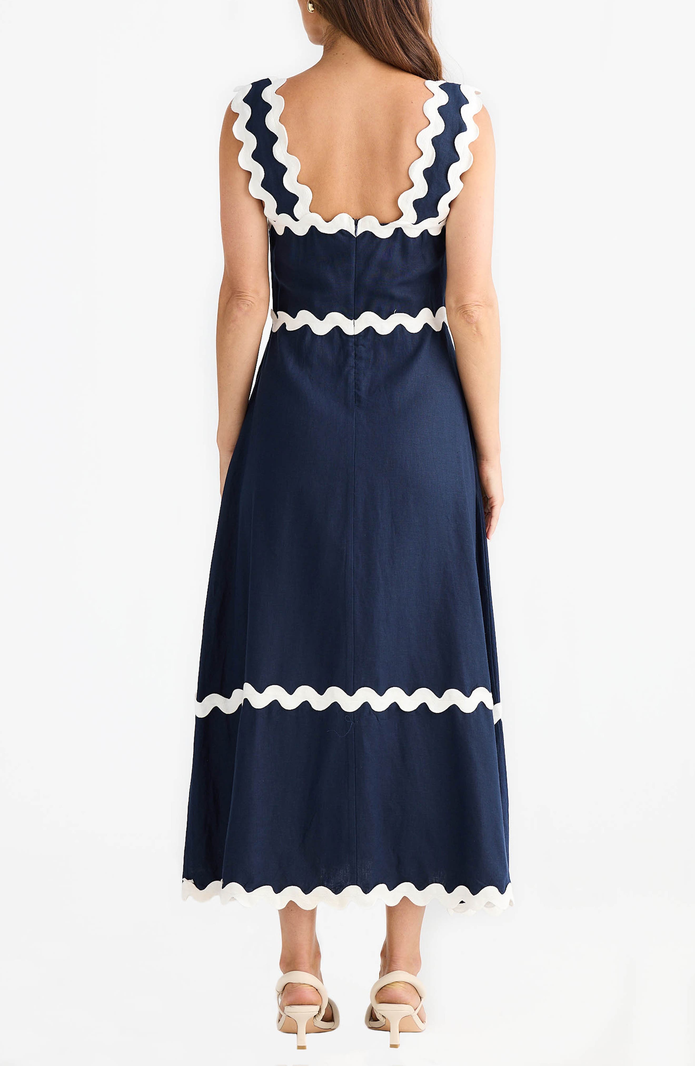 Marlo Rickrack Sundress - image 2