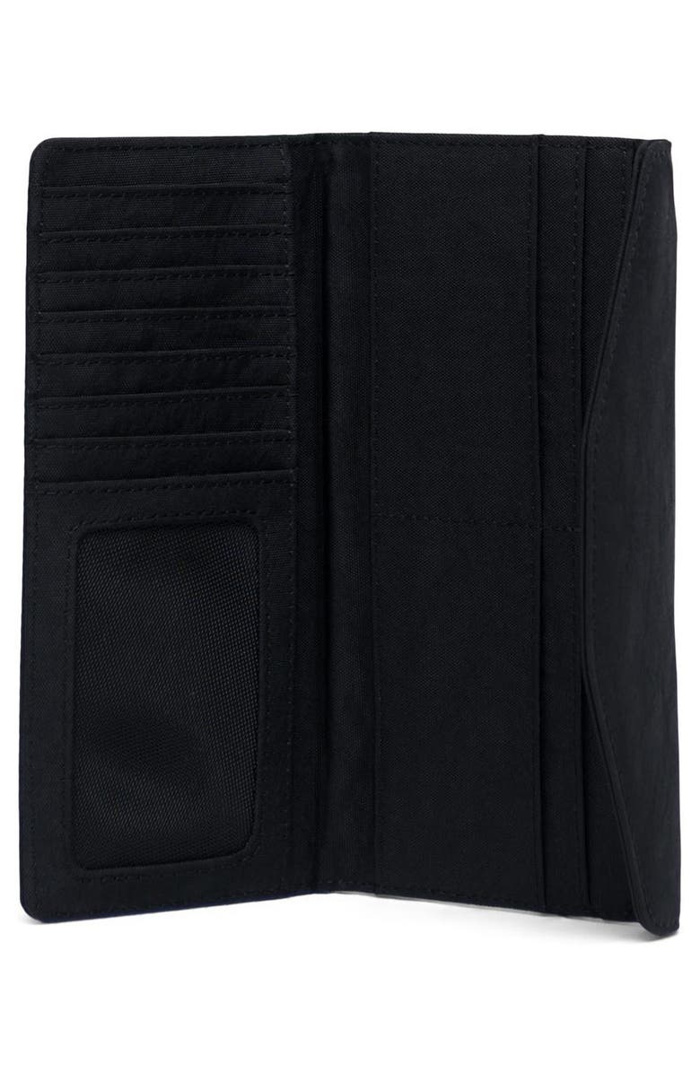 Herschel Supply Co. Herschel Supply Co Large Orion RFID Canvas & Leather Wallet, Alternate, color, 