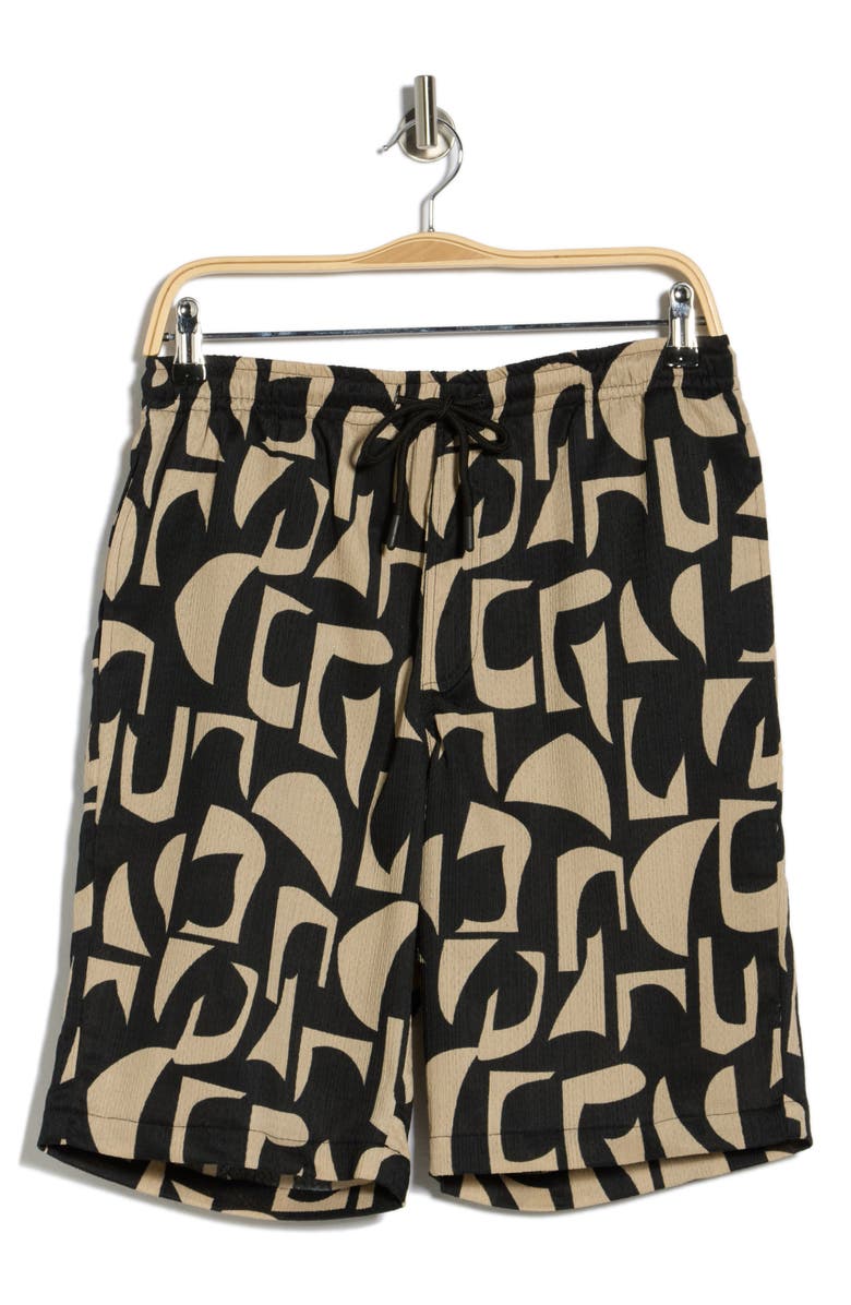 T.R. PREMIUM Drawstring Shorts, Main, color, Semolina