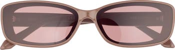 Vibe Check 62mm Small Square Sunglasses