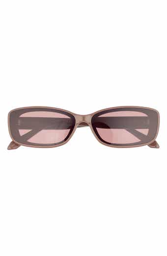 QUAY Vibe Check 62mm Small Square Sunglasses