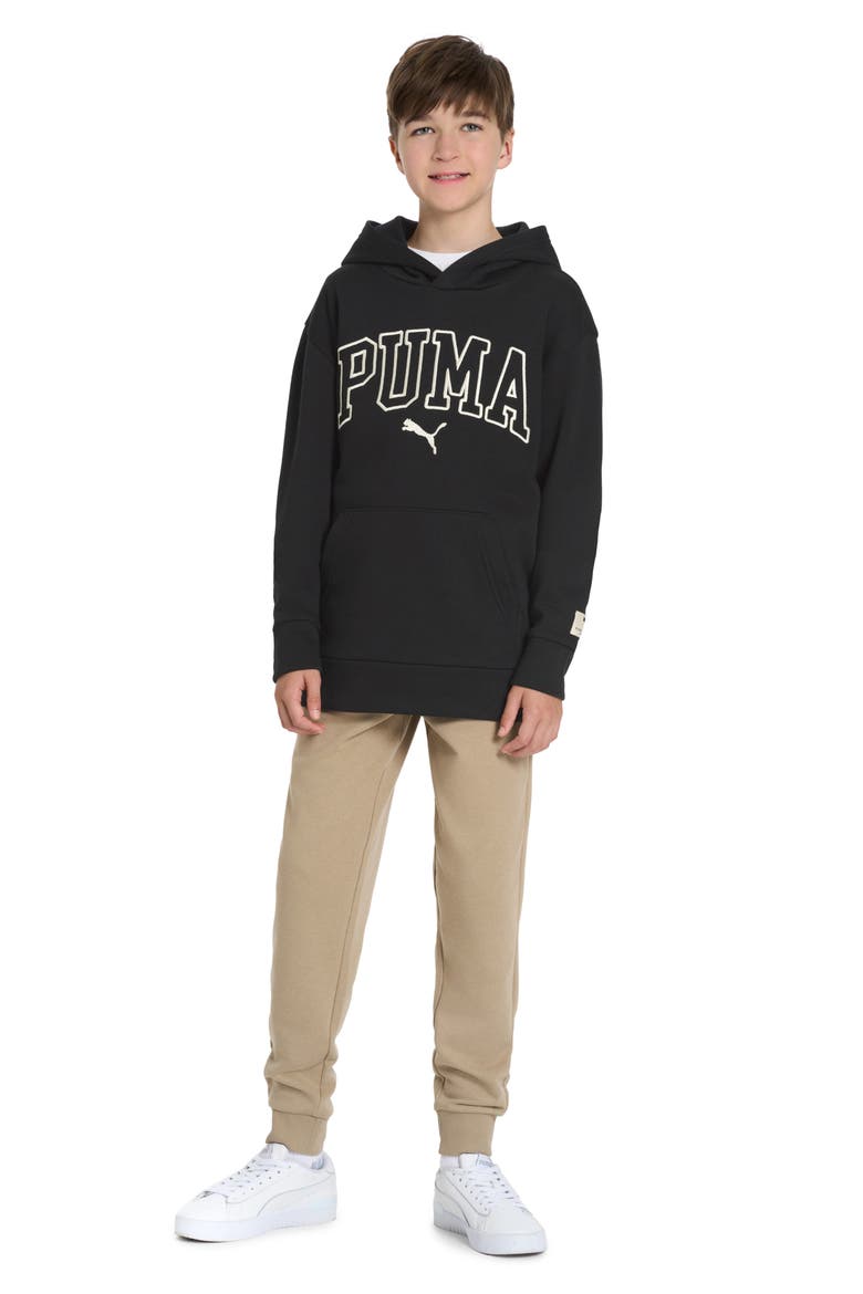 Kids' Class Pack Cotton Blend Fleece Hoodie, Alternate, color, BLACK
