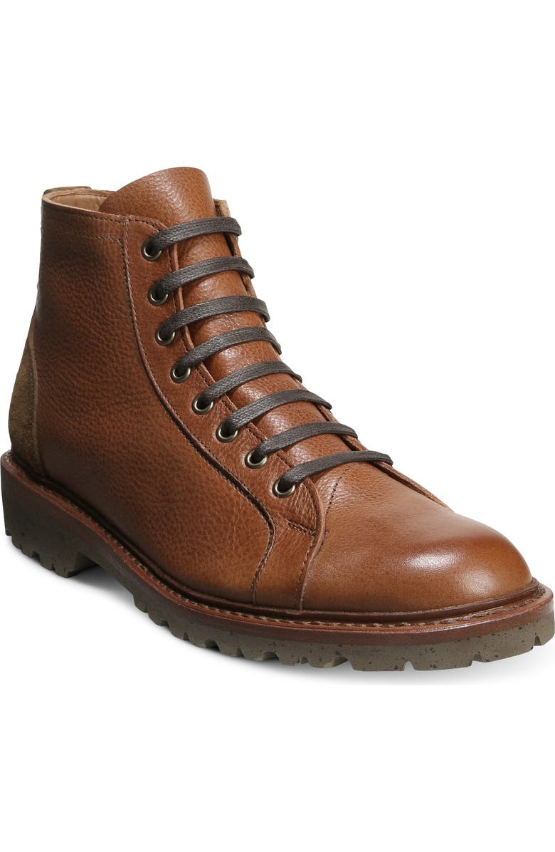 Allen Edmonds Discover Lugged Lace-Up Boot, Main, color,