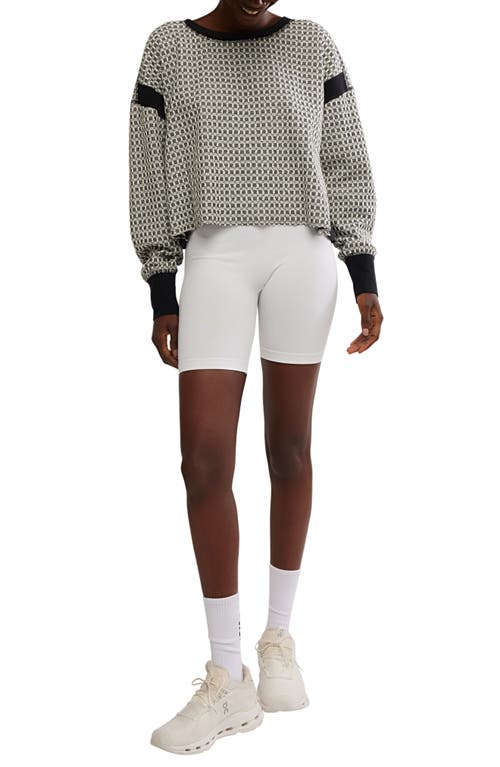 Free People My Time Layer Textured Reversible Sweater In Gray