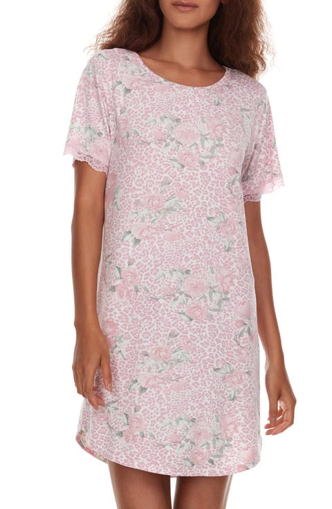 Kathleen Floral Print Sleep Shirt
