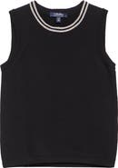 Max Mara Udine Embroidered Cotton Sweater Tank
