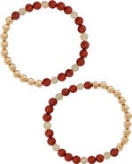 The Healer’s Collection N79 Fertility/Hormonal Balance Set of 2 Healer's Bracelets