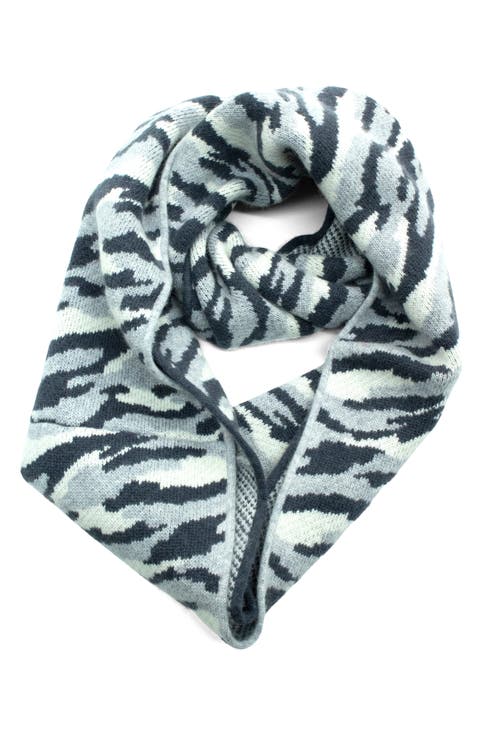 Twisted Camouflage Infinity Scarf