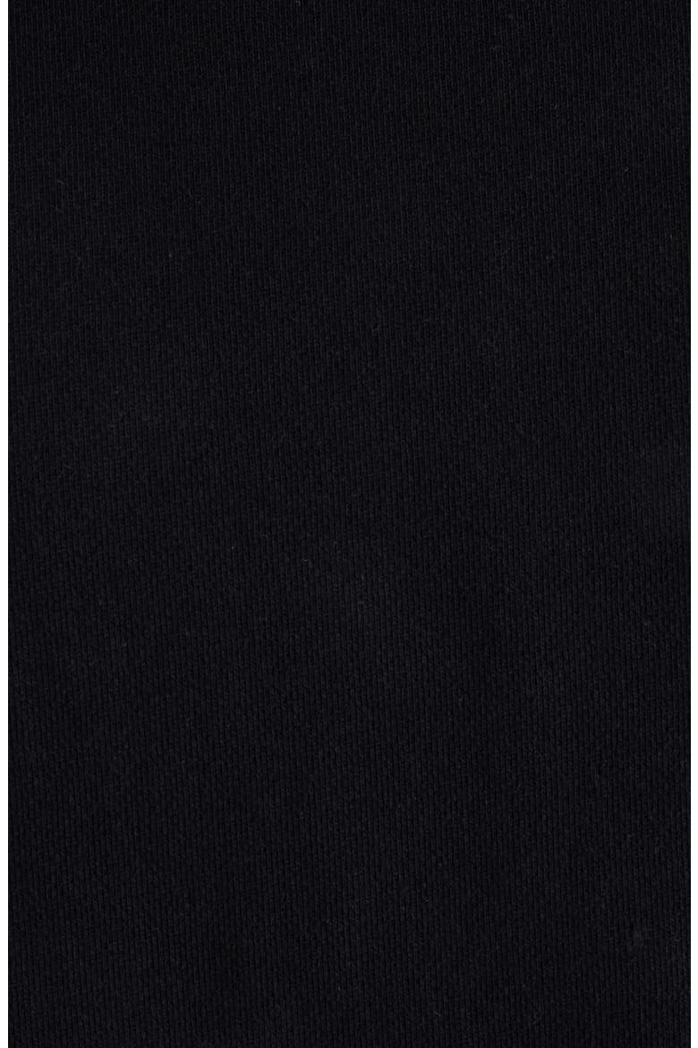 Le Hoodie Gros Grain Cotton Zip Hoodie, Alternate, color, BLACK