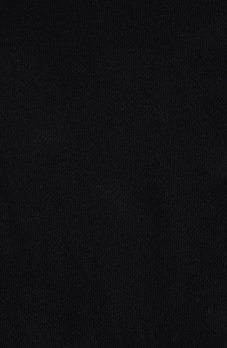 Jacquemus Le Hoodie Gros Grain Cotton Zip Hoodie, Alternate, color, Black