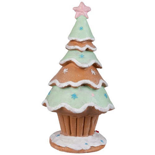 Northlight Gingerbread Cupcake Christmas Tree Decoration In Brown