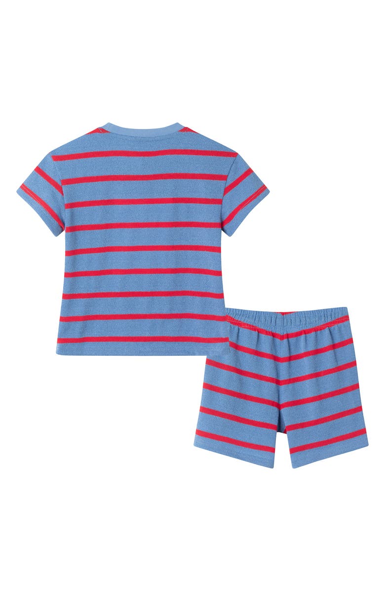 Andy & Evan Kids' French Terry T-Shirt & Shorts Set, Alternate, color, 