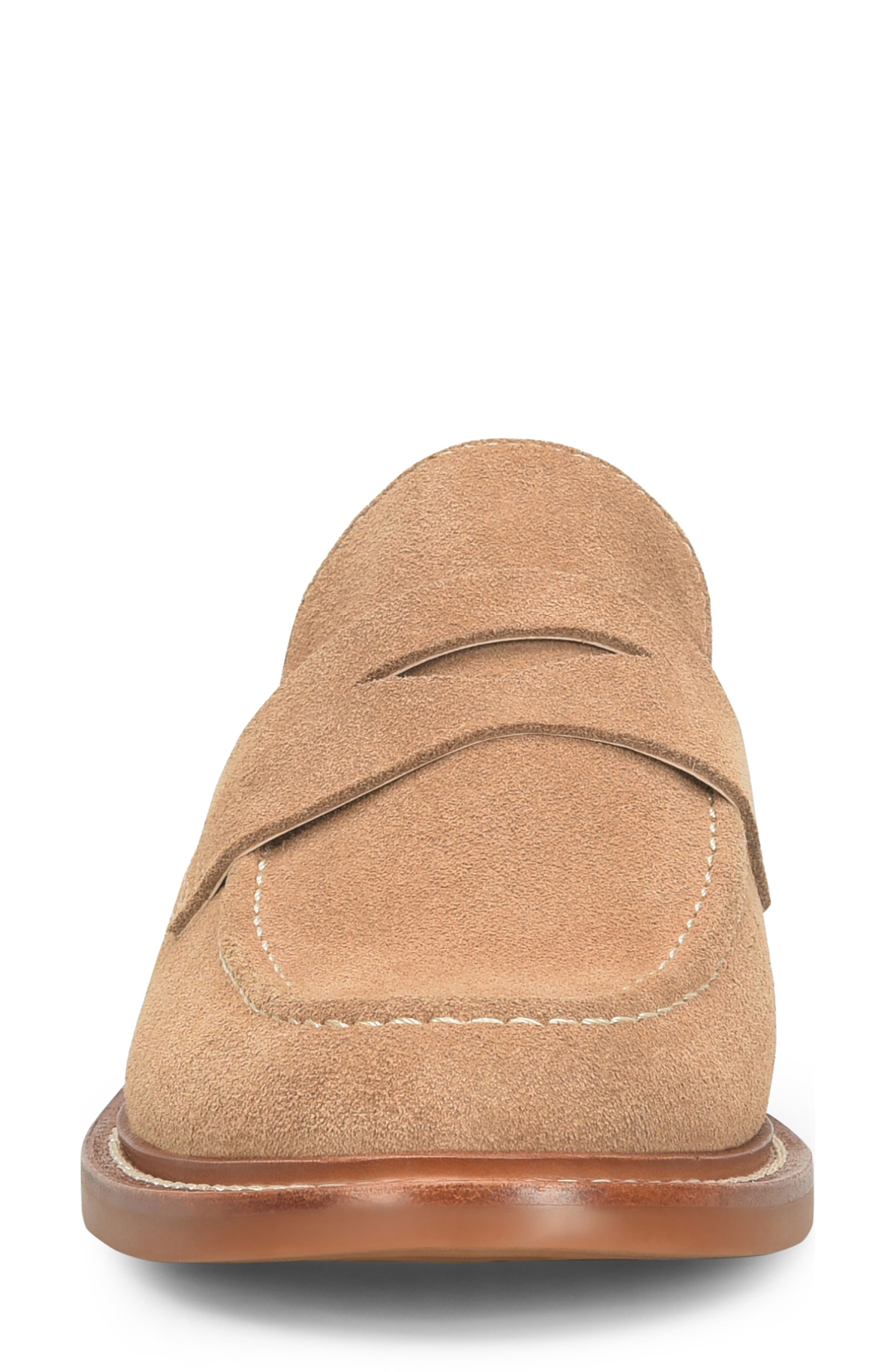 Monique Penny Loafer Mule, Alternate, color, DESERT