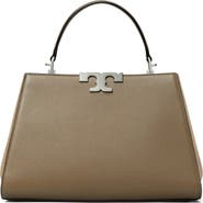 Tory Burch Small Eleanor Pebble Leather Satchel