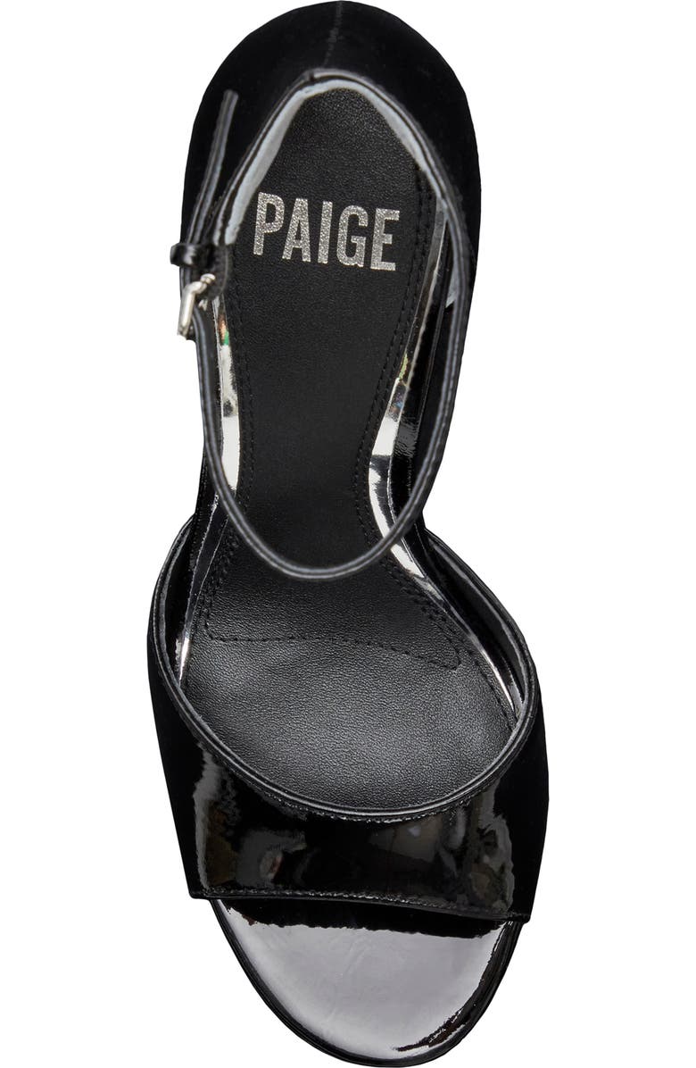 PAIGE Cory Ankle Strap Platform Sandal, Alternate, color,