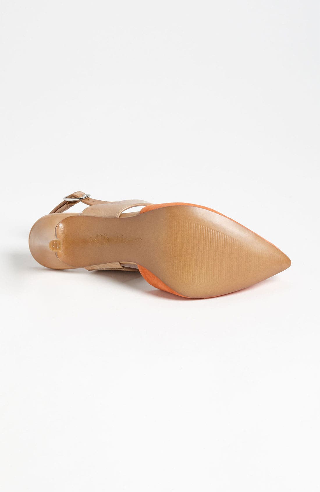'Marissa' Pump, Alternate, color, ORANGE/ TAN