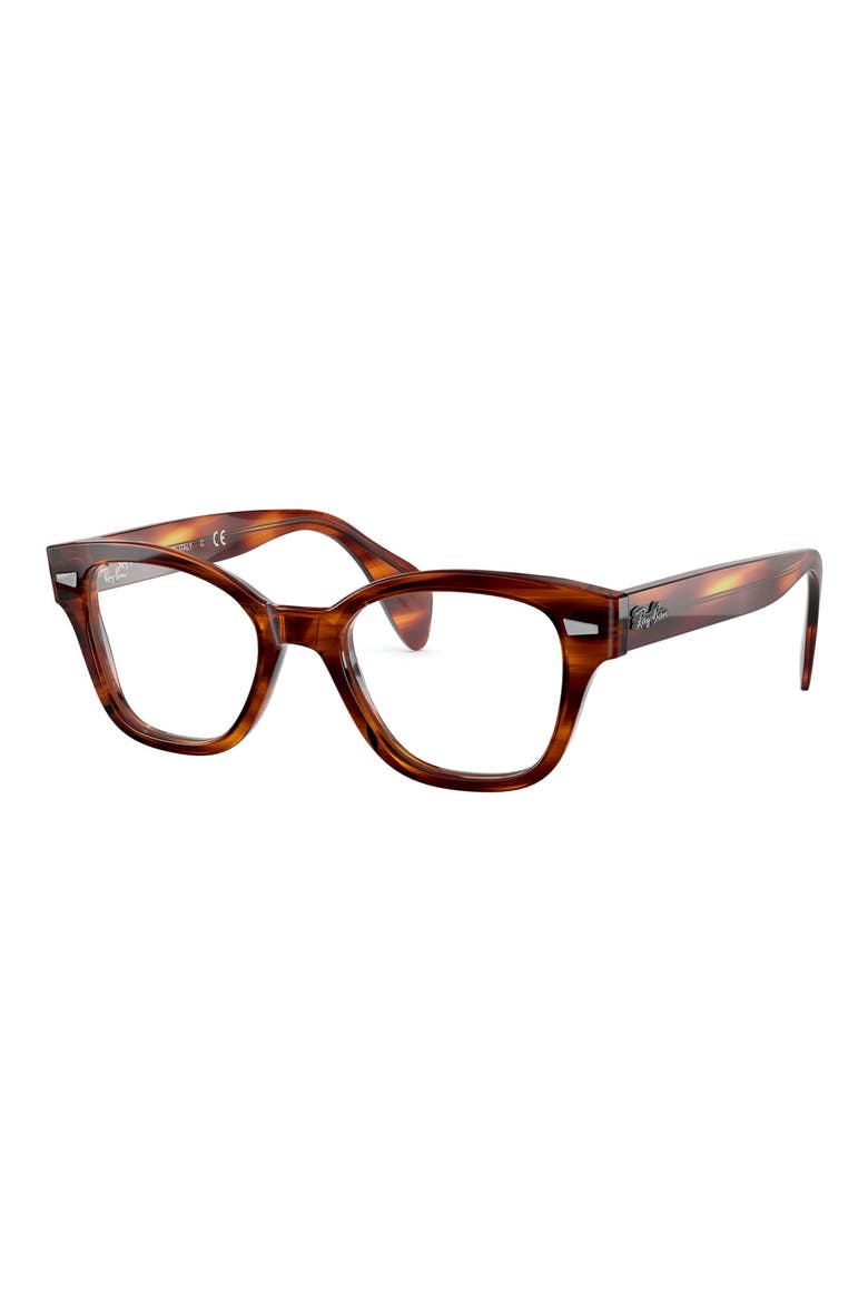 49mm Optical Glasses, Alternate, color, STRIPED HAVANA