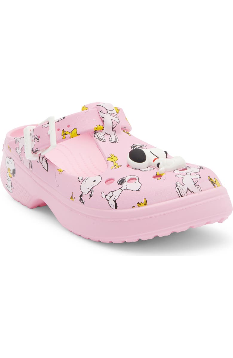 CROCS Peanuts<sup>®</sup> Mary Jane Clog, Main, color, Multi
