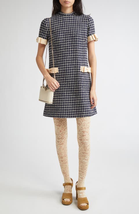 ワンピース VALENTINO GARAVANI Ivory Wool Blend Dress 0400022150716?wid=900