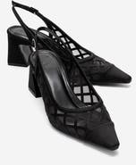 Prologue Shoes Alveron Block Heel Mesh Pump