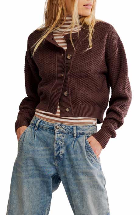 Free People Lila Crop Cardigan