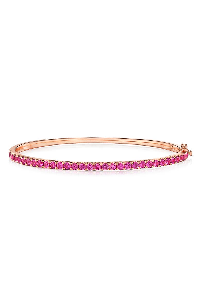 Kwiat Pink Sapphire Bangle, Alternate, color, Pink Sapphire