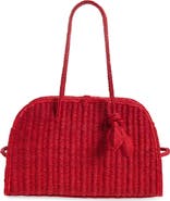Jacquemus Le Turismo Raffia Bowling Bag