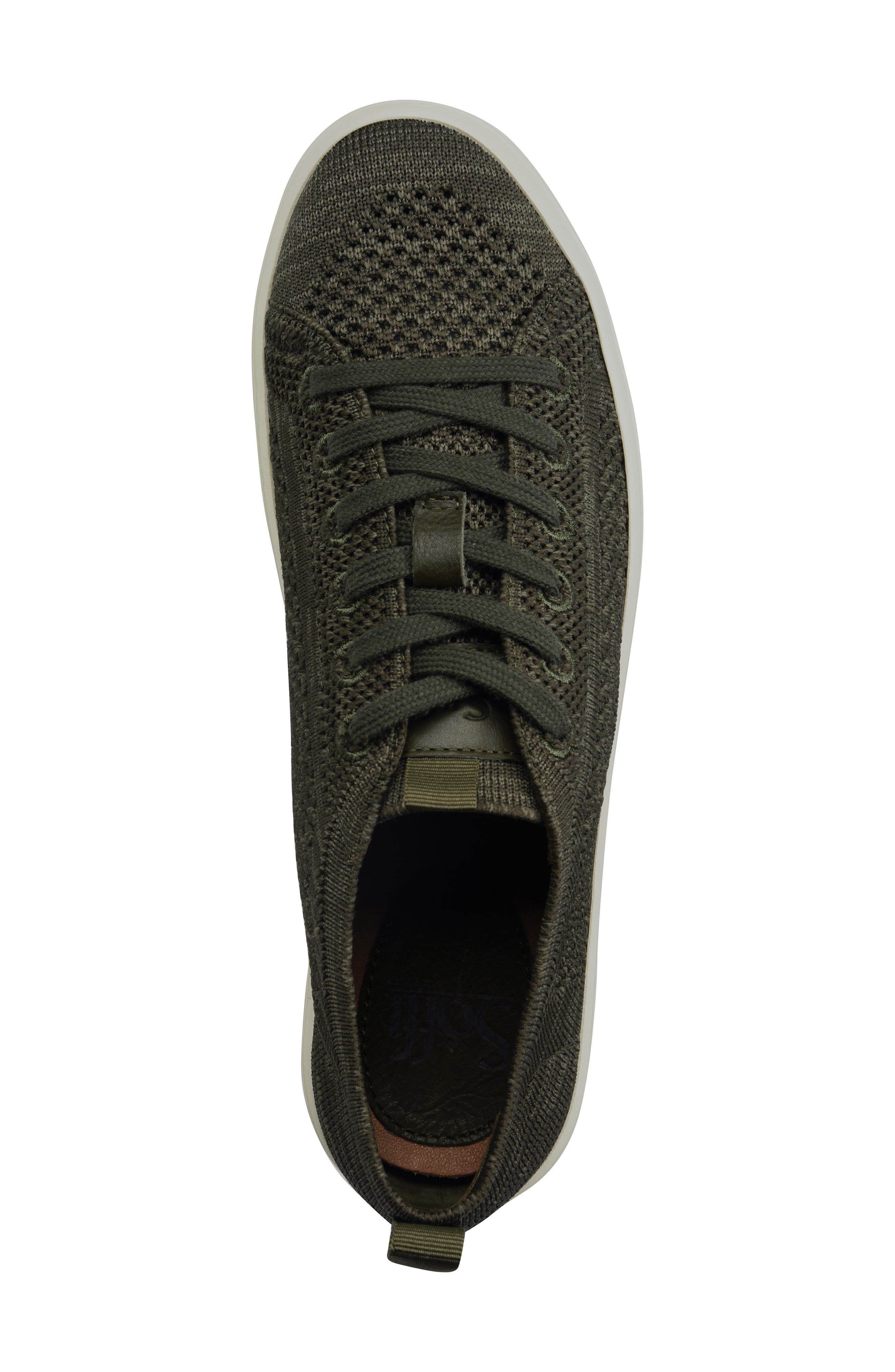 Somers Knit Sneaker, Alternate, color, ARMY GREEN