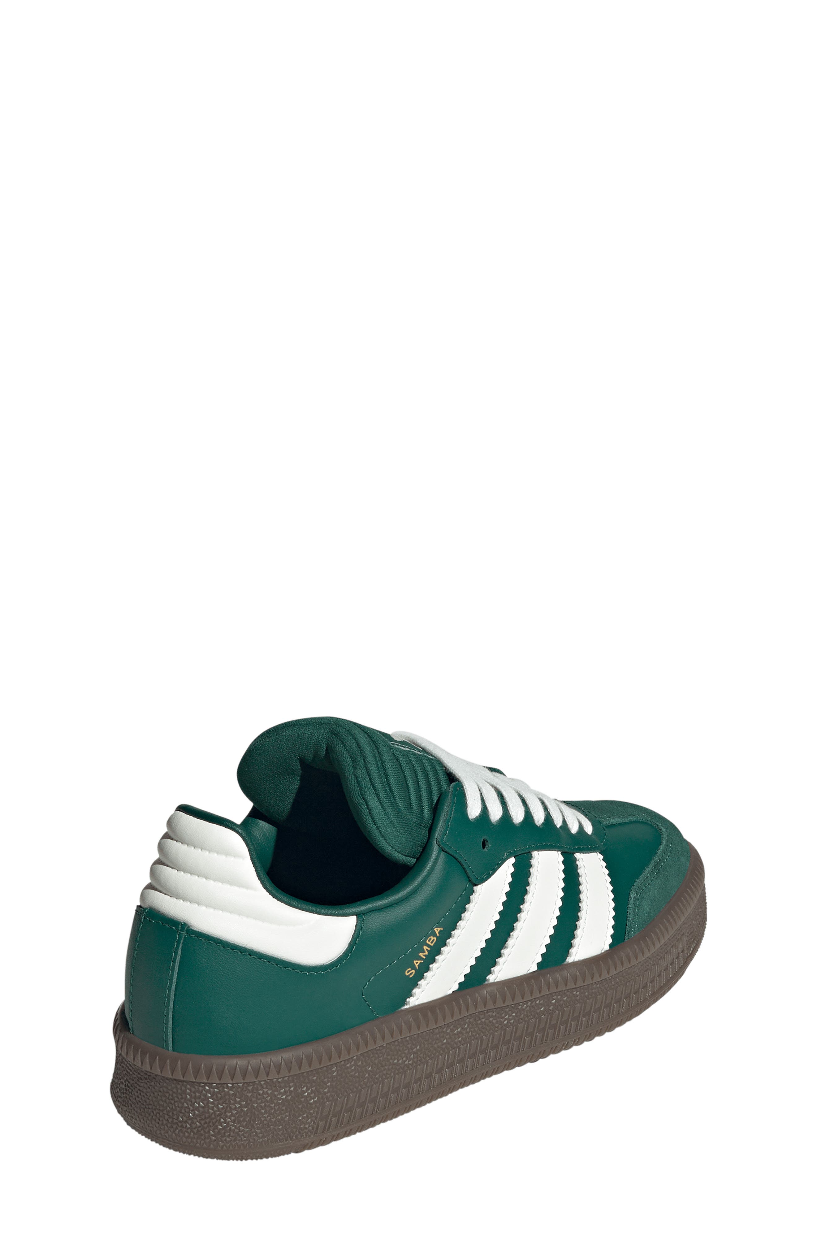 adidas Kids
 Samba XLG Sneaker, Alternate, color, Collegiate Green/ White/ Gum