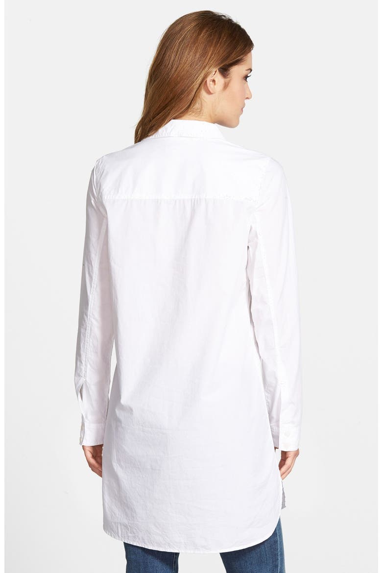 Two-Pocket Tunic Shirt, Alternate, color, WHITE