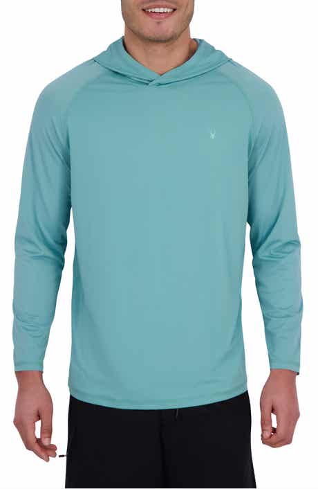 Spyder Raglan Sleeve Hooded UPF 50+ Rashguard