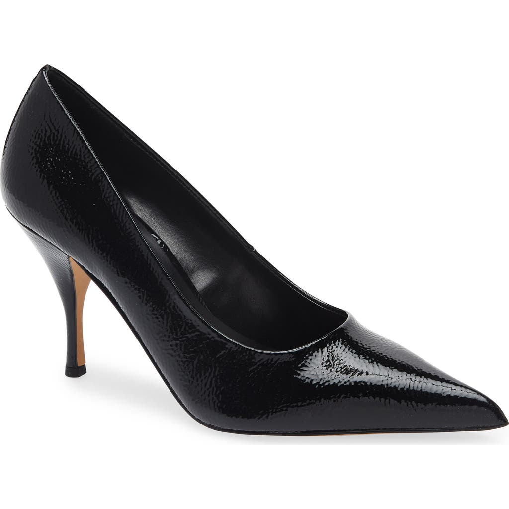 Vince Camuto Paislie Leopard Print Patent Pump