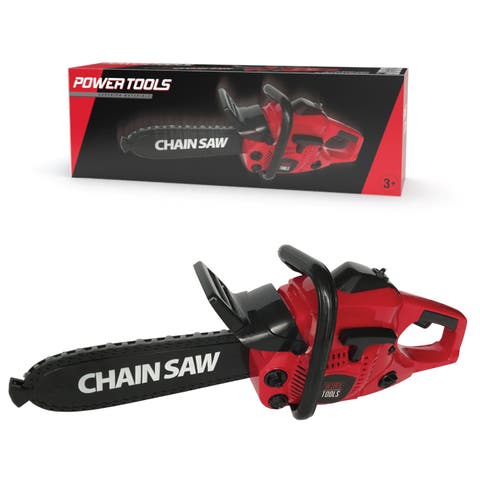 Electric Toy Chain Saw with Moveable Blade and Sound