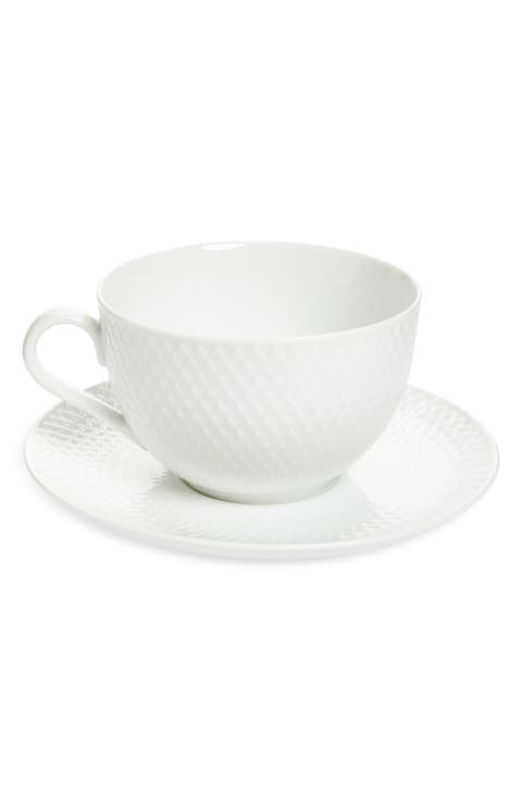 Rhombe Tea Cup & Saucer