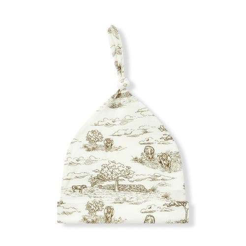 Milkbarn Luxe Stretch Newborn Gown And Hat Set