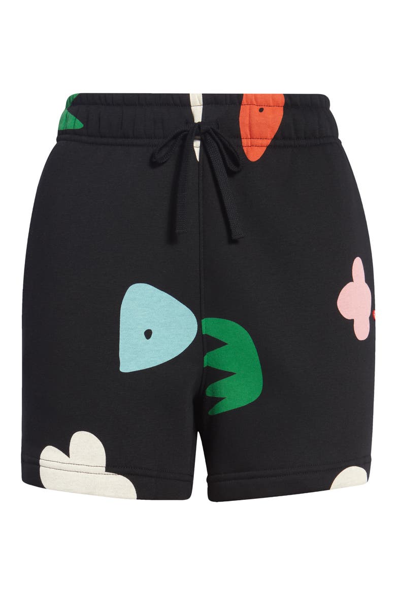 Women's Flight Fleece Shorts, Alternate, color, BLACK