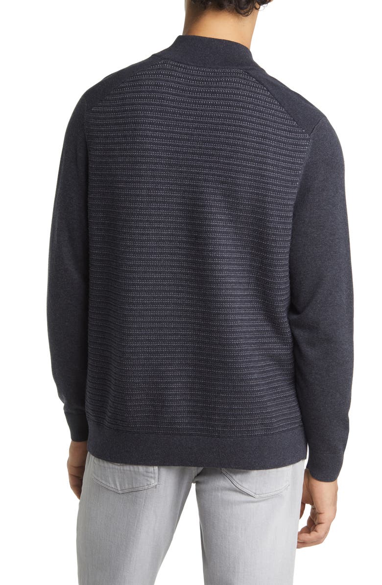 Tommy Bahama Seaport Stripe Half Zip Pullover, Alternate, color,