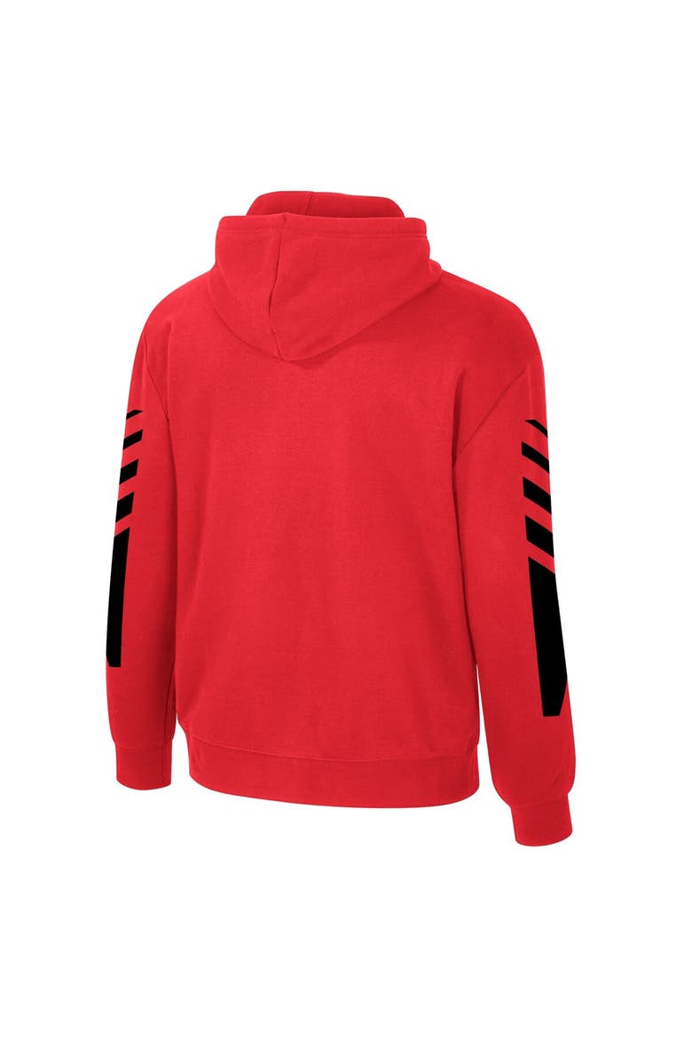 Unisex Stadium Essentials Red Portland Trail Blazers City Star Hoodie, Alternate, color, Red