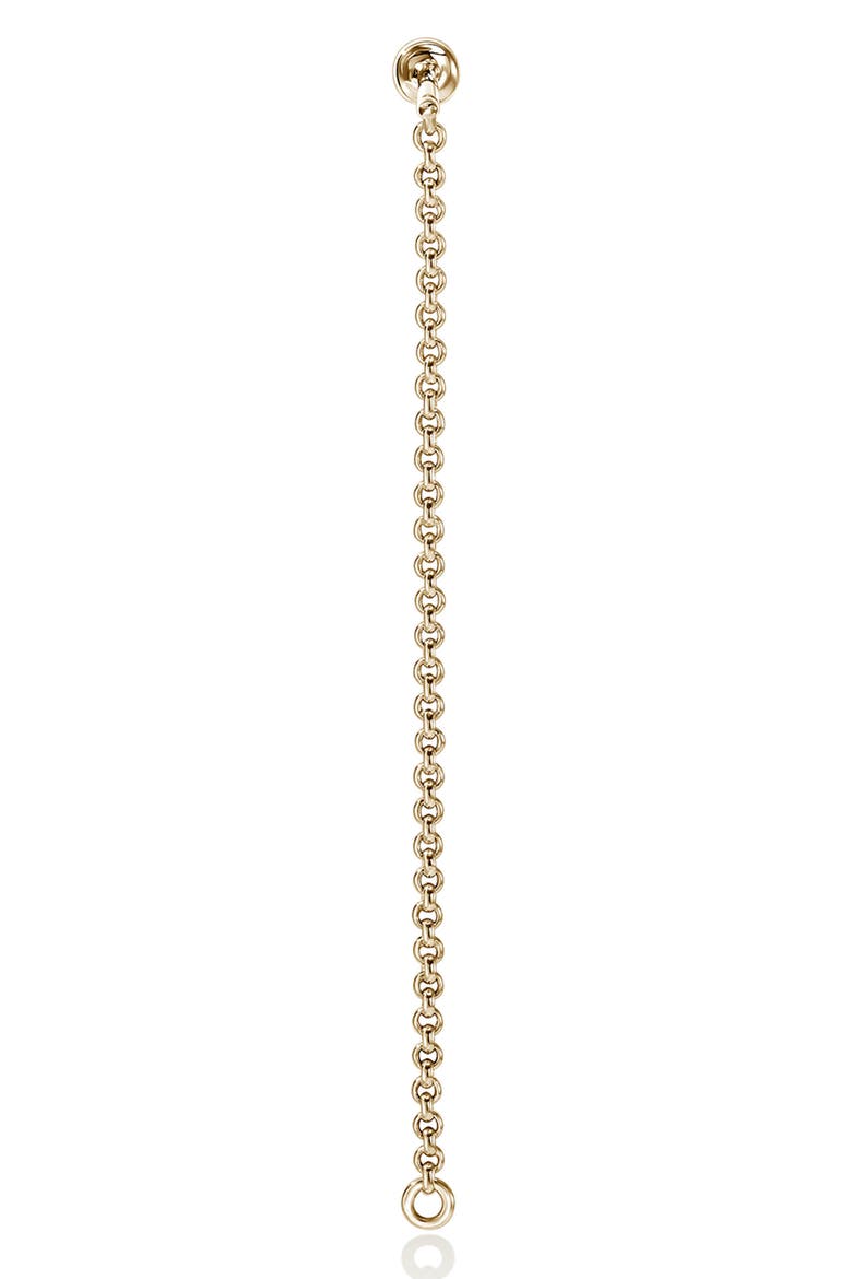 JH Lovestruck™ Single Drop Chain Earring, 14K Gold, Lab-Grown Diamond, 0.03TCW, Alternate, color, GOLD