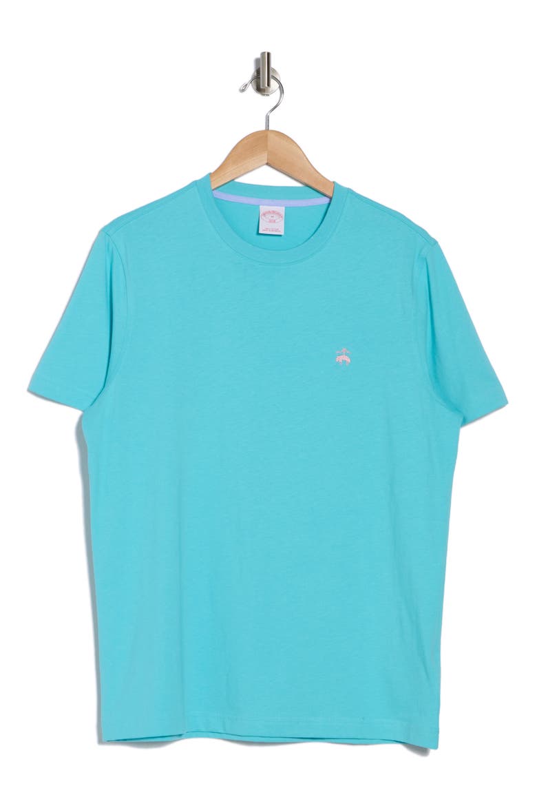 Solid Cotton Jersey T-Shirt, Alternate, color, BRIGHT BLUE