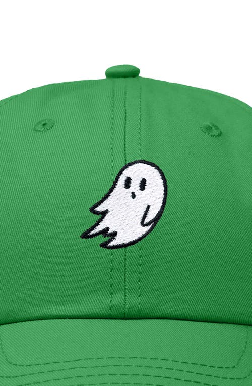 Dalix Ghost Dad Hat In Kelly Green