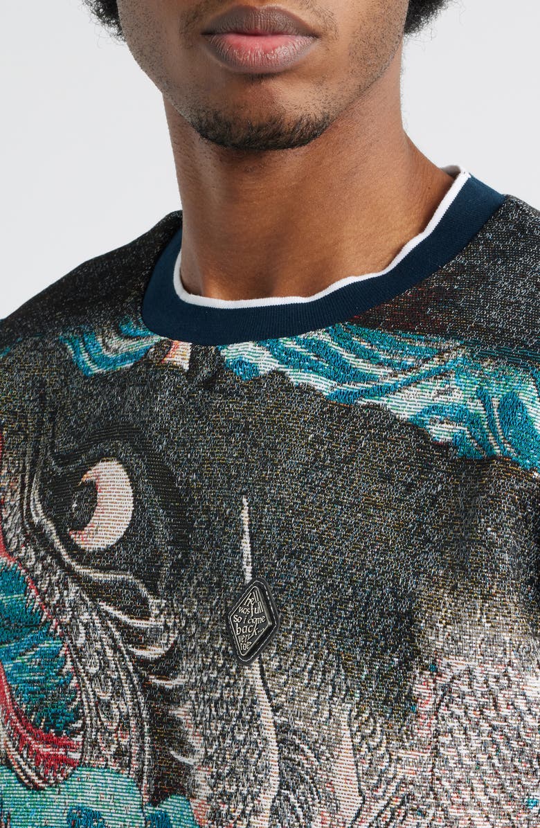 VERYRARE Tametomo Rescued Jacquard Sweatshirt, Alternate, color, Green