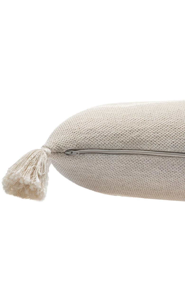 Lorena Canals Knitted cushion Oasis Soft Linen, Alternate, color, Linen, Natural