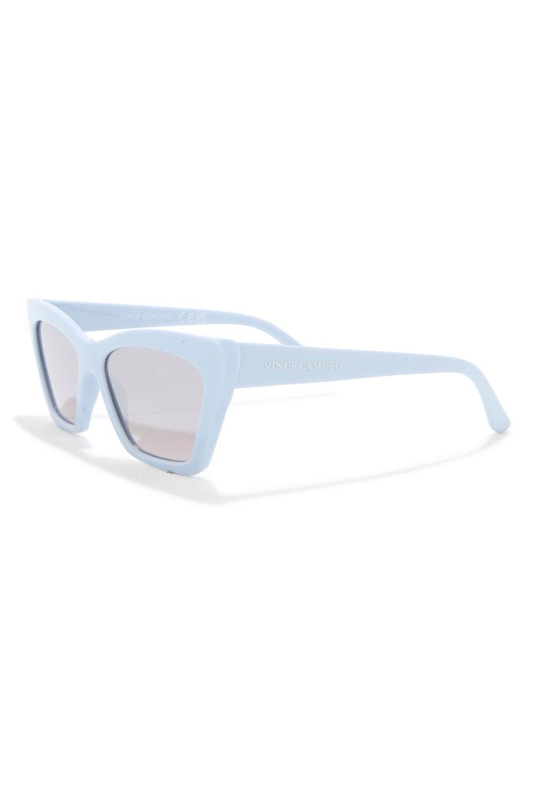 Cat Eye Sunglasses, Alternate, color, BLUE